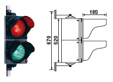 2-feldiger Signalgeber