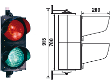 2-feldiger Signalgeber